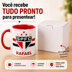 Caneca São Paulo Personalizada Com Nome - Para Presente