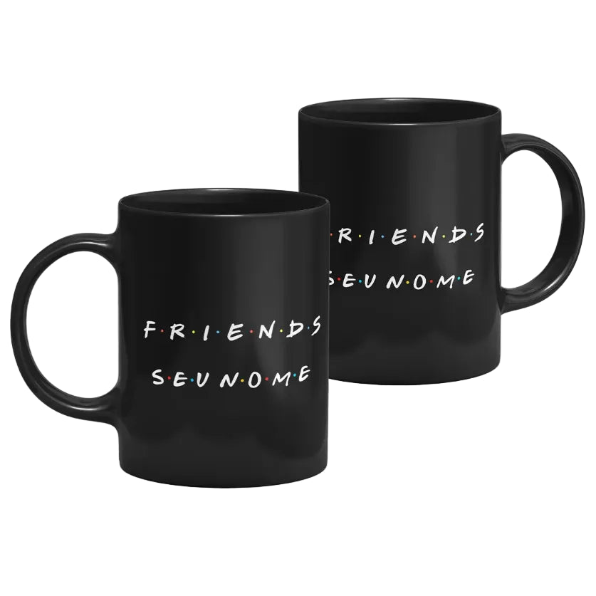 Caneca Personalizada Friends Com Nome