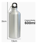 Kit 15 Garrafas Squeeze Personalizada Com Logo Foto Nome