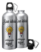 Kit 15 Garrafas Squeeze Personalizada Com Logo Foto Nome
