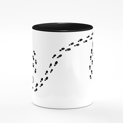 Caneca Harry Potter Juro Solenemente Mapa Maroto Alça Preta