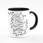 Caneca Harry Potter Juro Solenemente Mapa Maroto Alça Preta