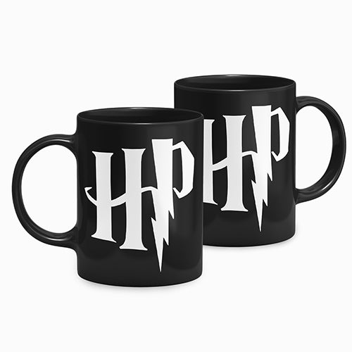 Caneca Preta Harry Potter Basic