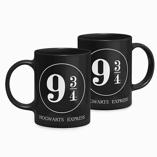 Caneca Preta Harry Potter Hogwarts Express 9 3/4